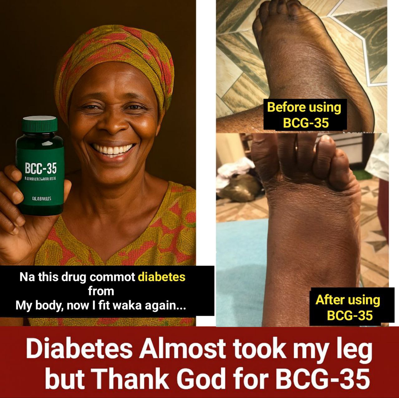 Diabetes complications warning